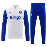 Chelsea 2026/27 Blue & White Half-Zip Tracksuit Set