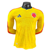 Colombia 2026/27 Home Long Sleeve Player Version