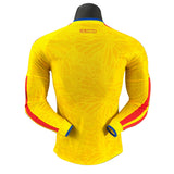 Colombia 2026/27 Home Long Sleeve Player Version