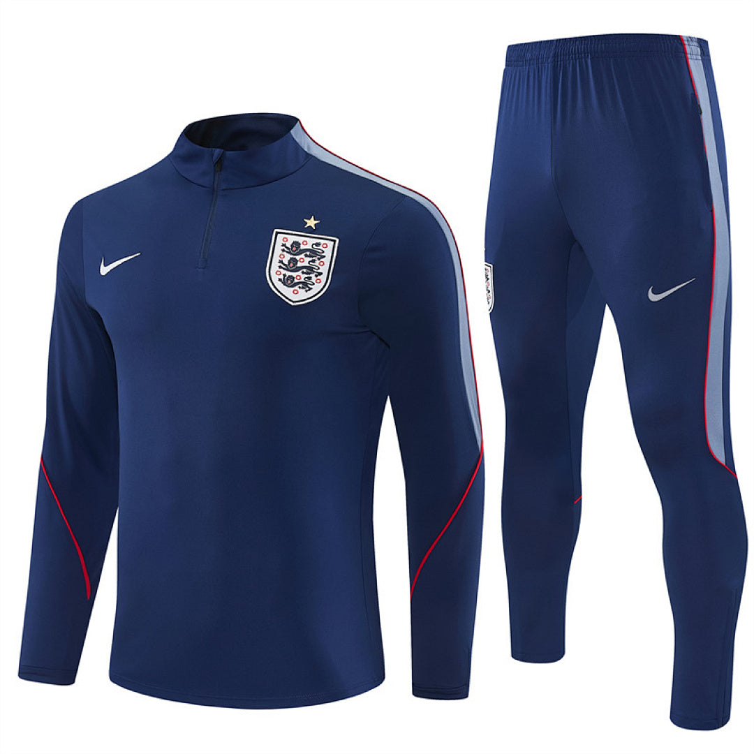 England 2026/27 Navy Half-Zip Tracksuit Set