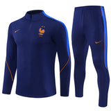 France 2026/27 Navy Half-Zip Tracksuit Set