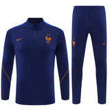 France 2026/27 Navy Half-Zip Tracksuit Set