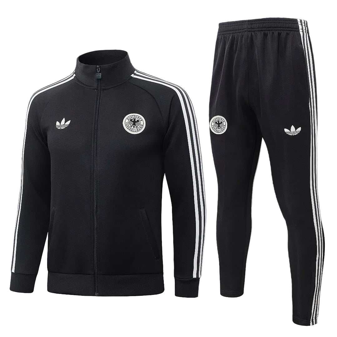 Germany 2026/27 Black Full-Zip Tracksuit Set