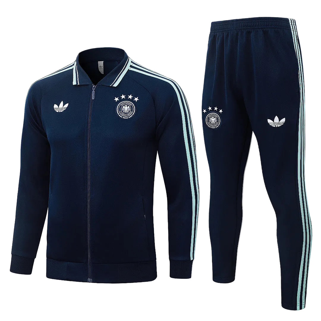 Germany 2026/27 Navy Full-Zip Tracksuit Set