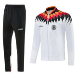 Germany 2026/27 White Retro Full-Zip Tracksuit Set