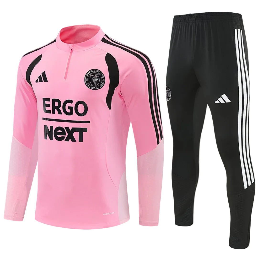 Inter Miami 2026/27 Pink Half-Zip Tracksuit Set