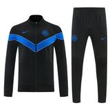 Inter Milan 2026/27 Black Full-Zip Tracksuit Set