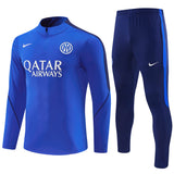 Inter Milan 2026/27 Blue Half-Zip Tracksuit Set