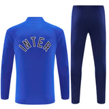 Inter Milan 2026/27 Blue Half-Zip Tracksuit Set