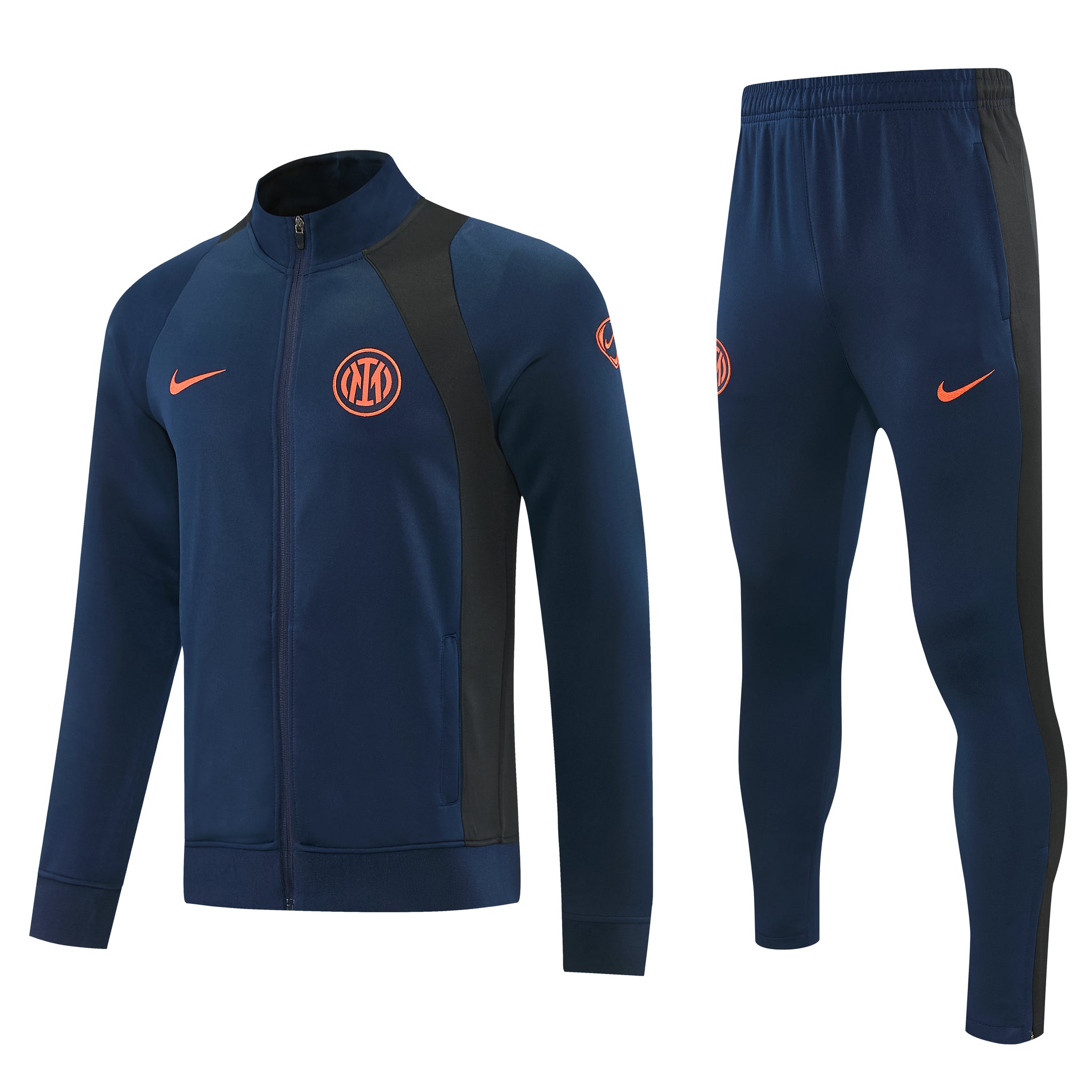 Inter Milan 2026/27 Navy Full-Zip Tracksuit Set