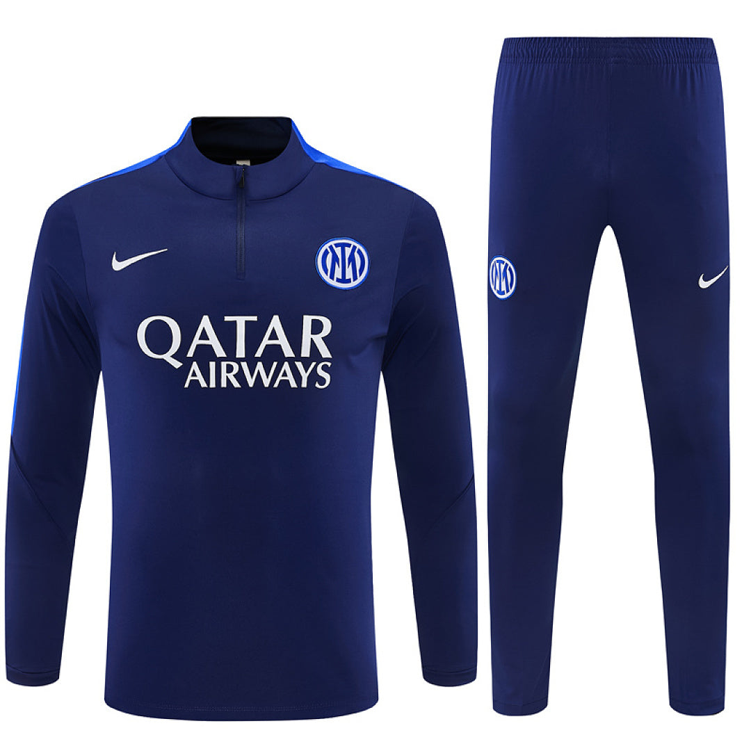 Inter Milan 2026/27 Navy Half-Zip Tracksuit Set