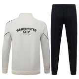 Manchester City 2026/27 Cream Full-Zip Tracksuit Set