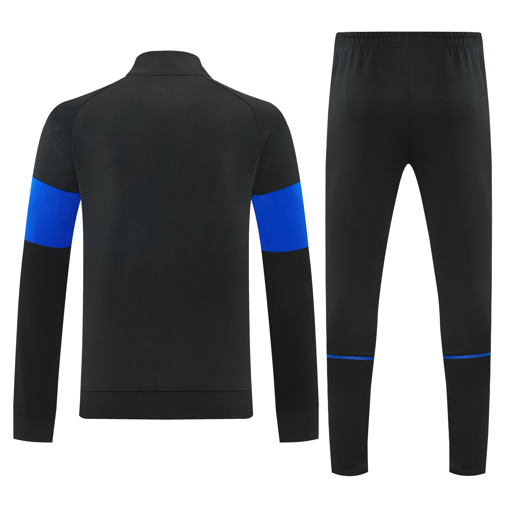 Manchester United 2026/27 Black & Blue Full-Zip Tracksuit Set