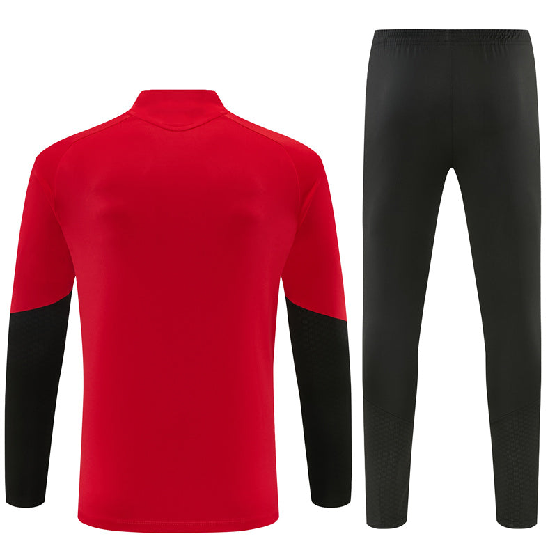 Manchester United 2026/27 Red Half-Zip Tracksuit Set