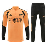 Arsenal 2026/27 Orange Full-Zip Tracksuit Set