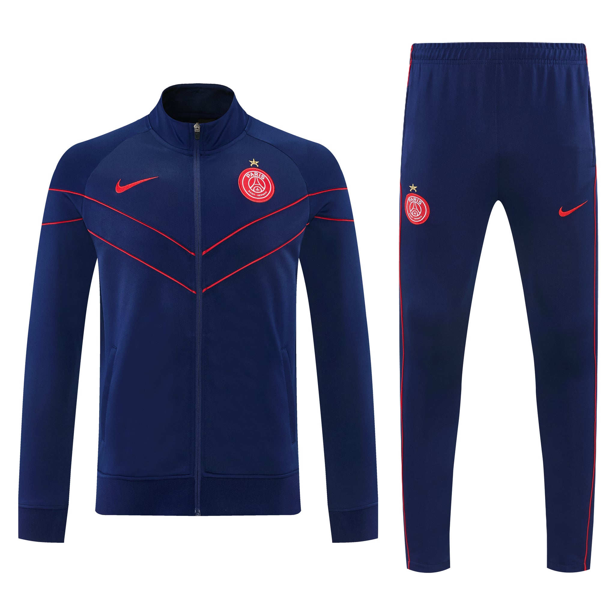 Paris 2026/27 Navy Full-Zip Tracksuit Set
