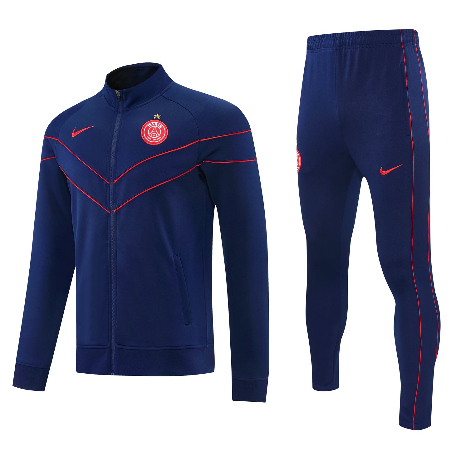 Paris 2026/27 Navy Full-Zip Tracksuit Set