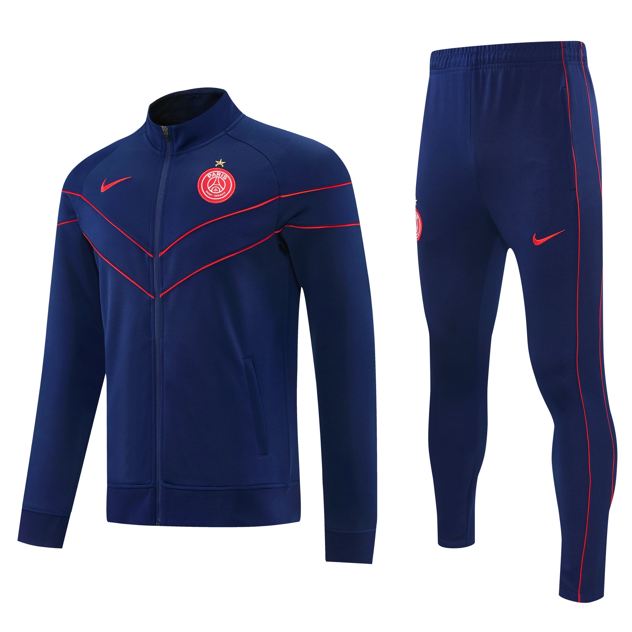 Paris 2026/27 Navy Full-Zip Tracksuit Set