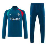 Portugal 2026/27 Blue Half-Zip Tracksuit Set
