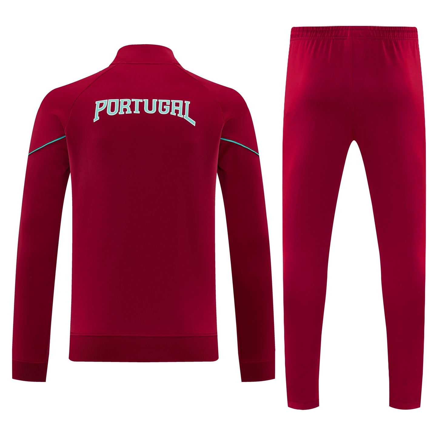 Portugal 2026/27 Maroon Full-Zip Tracksuit Set