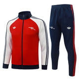 Arsenal 2026/27 Red & White Full-Zip Tracksuit Set