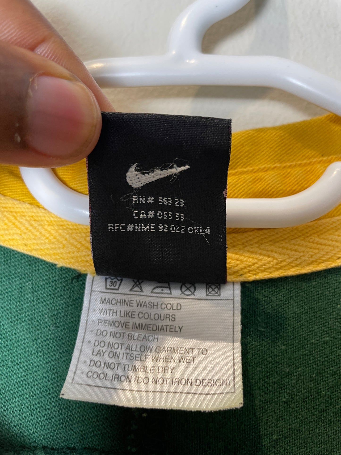 2002 Springboks Home Nike Retro Long Sleeve Rugby Jersey *Original* S 10/10