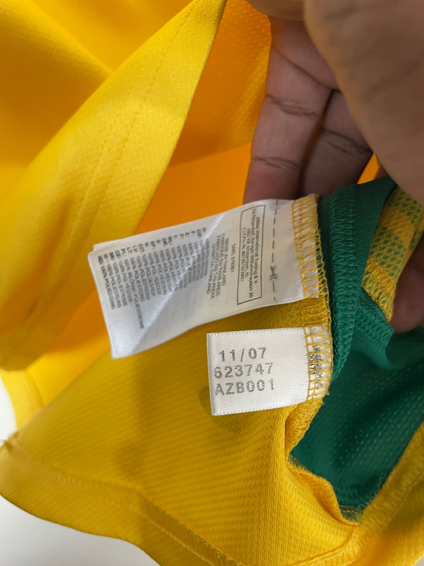 2009 Bafana Bafana Home Quarter Sleeve Retro Jersey *Original* Small, Medium & XL 9/10