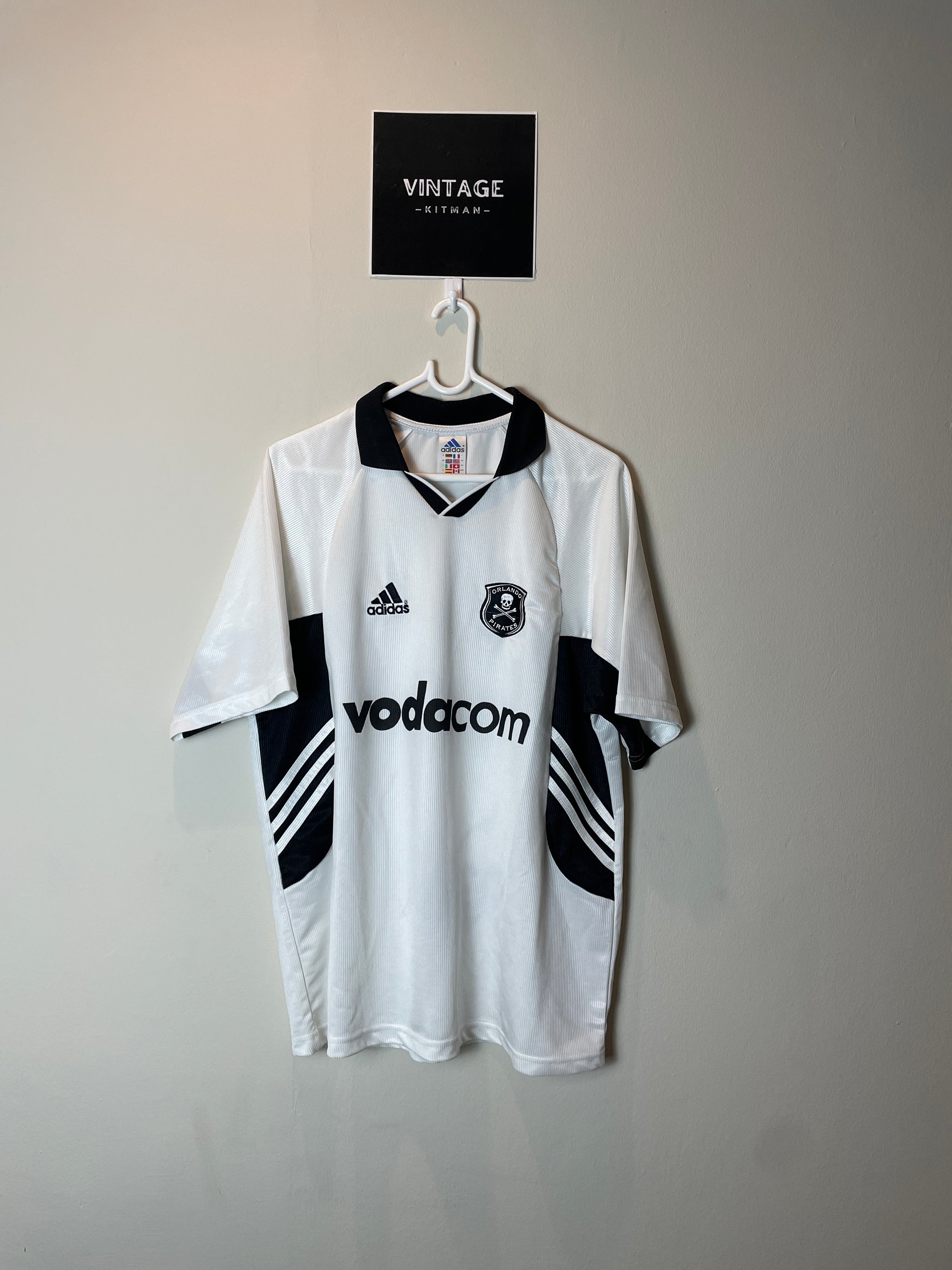 2000/01 Orlando Pirates Home Retro Jersey *Original* L 10/10