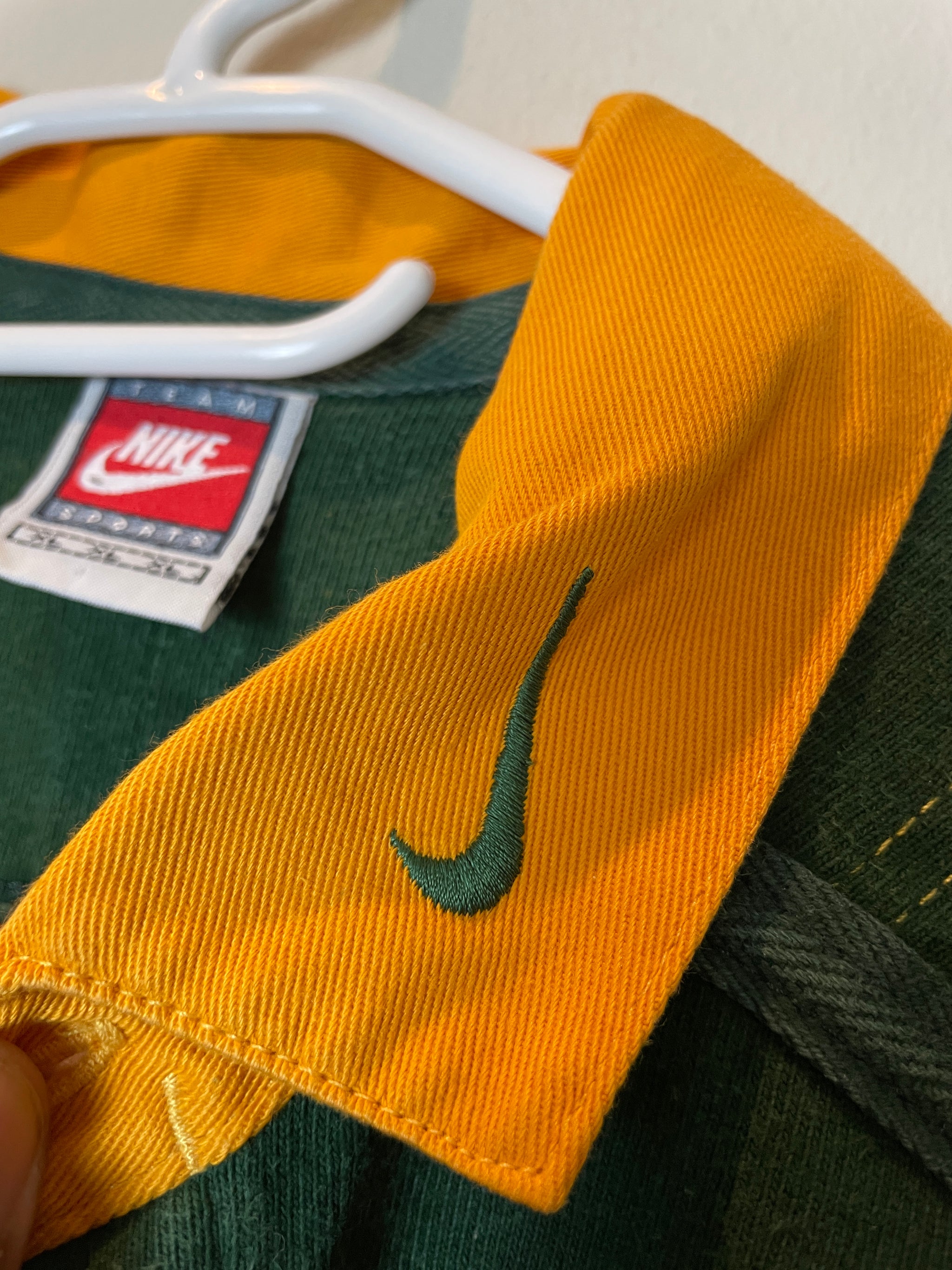 1998/99 Springboks Home Nike Retro Long Sleeve Rugby Jersey *Original* XL 9/10