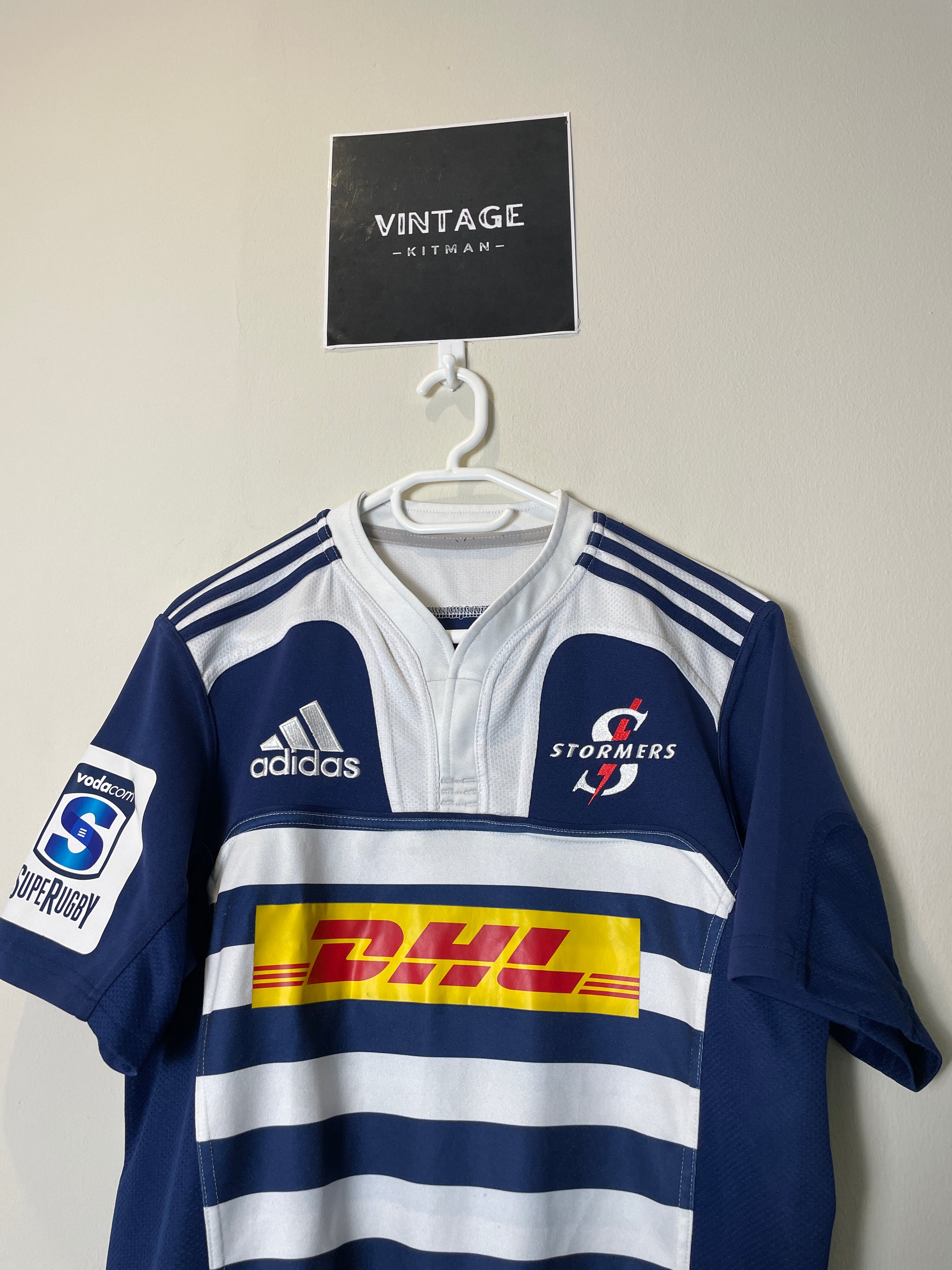 2010/11 Stormers Home Adidas Retro Rugby Jersey *Original* M 8/10