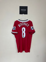 Manchester United 2004/06 Home #8 ROONEY (1 Large & 1 XL)