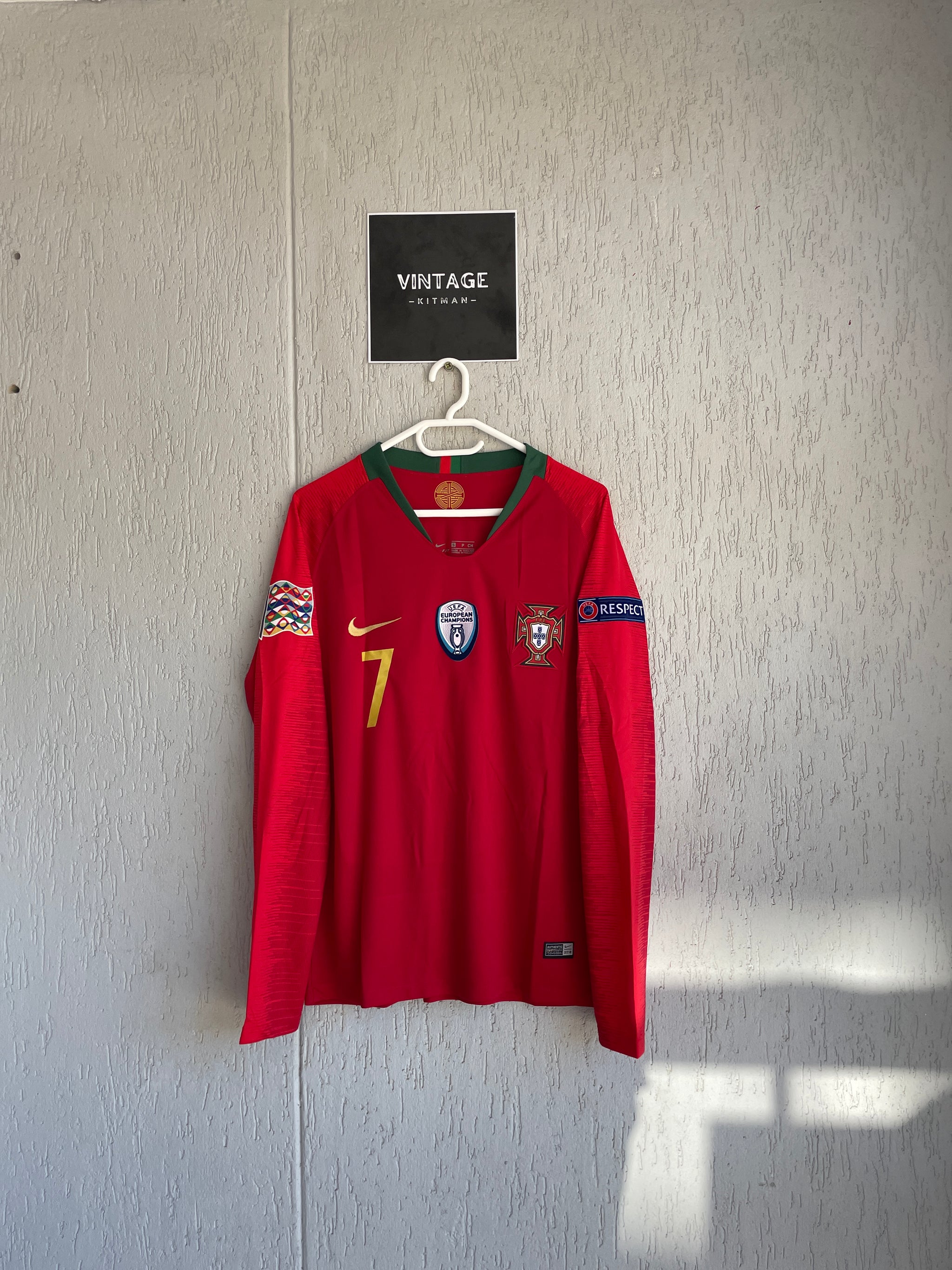 Portugal 2018/19 Home Long Sleeve Jersey