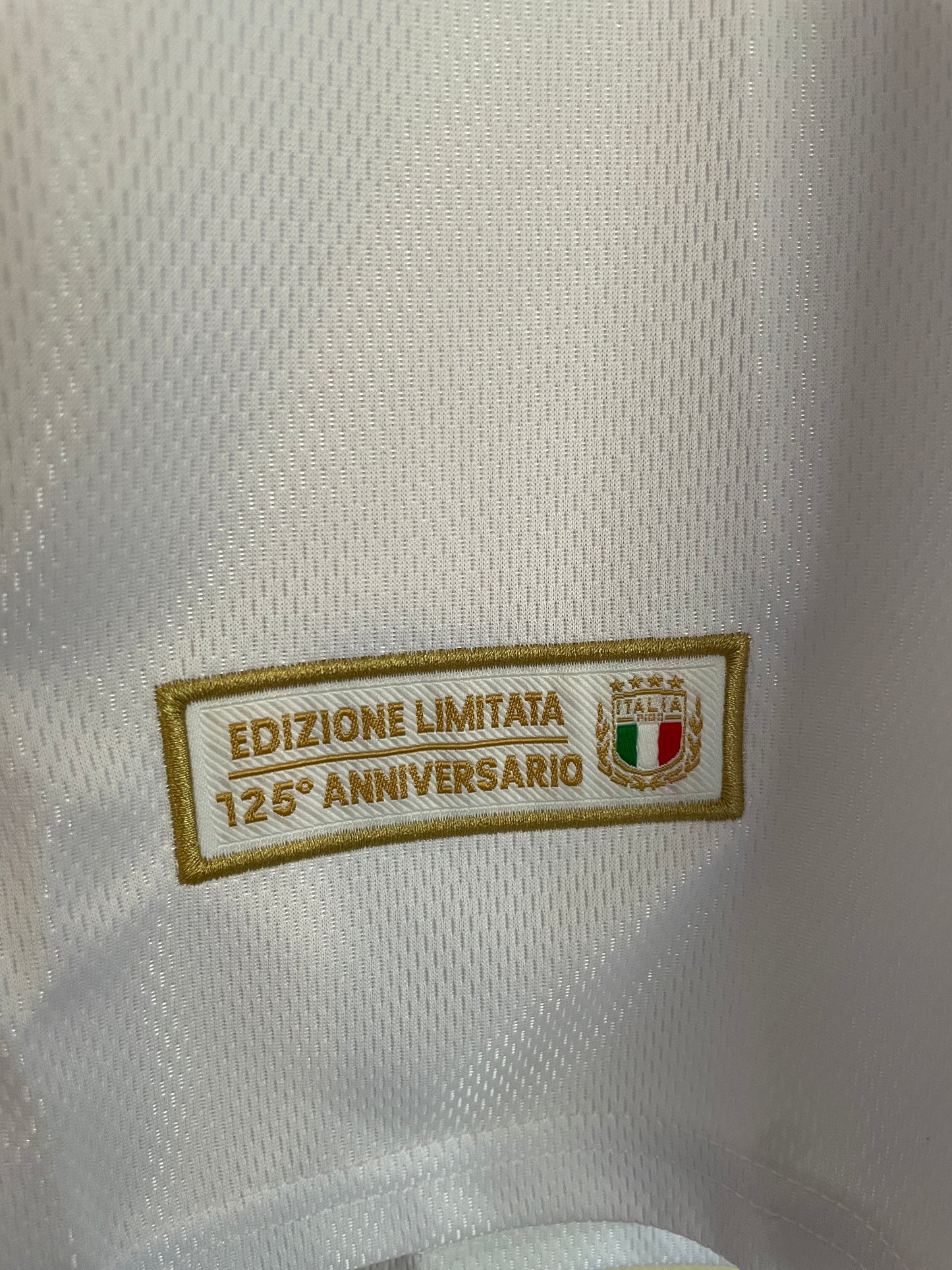 Italy 125th Anniversary Player Version Jersey (M)