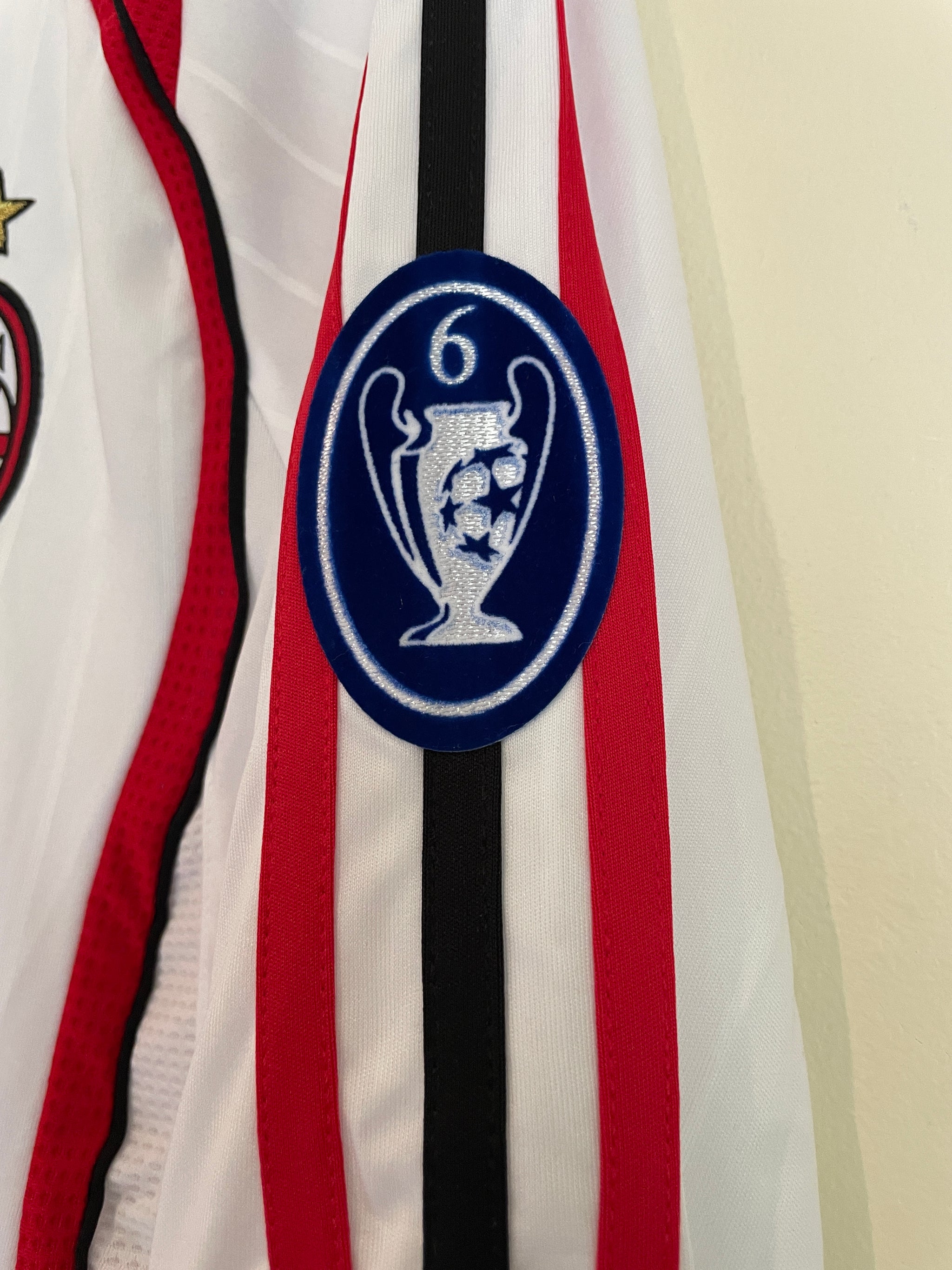 AC Milan 2007 UCL Final Long Sleeve Jersey #22 KAKÁ (L)