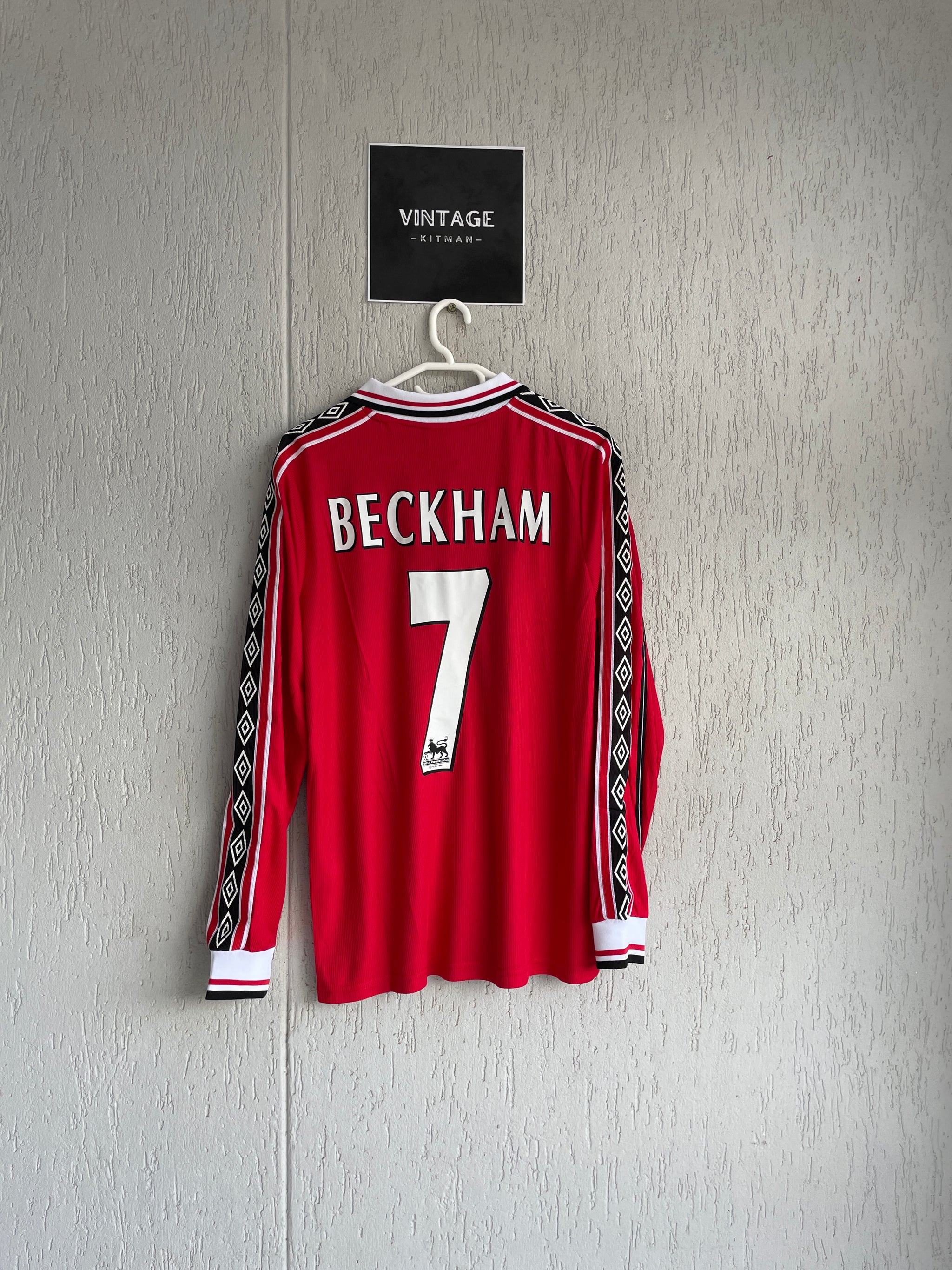 Manchester United 1998/99 Home Long Sleeve Jersey
