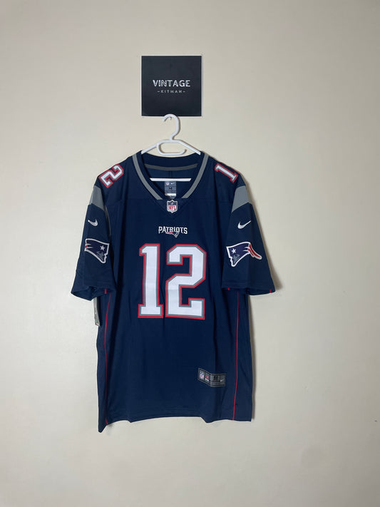 Patriots 2023 NFL Home #12 Tom BRADY (M)