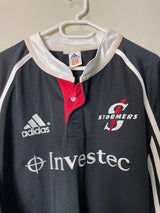 2003/04 Stormers Home Adidas Retro Rugby Jersey *Original* XL 8/10