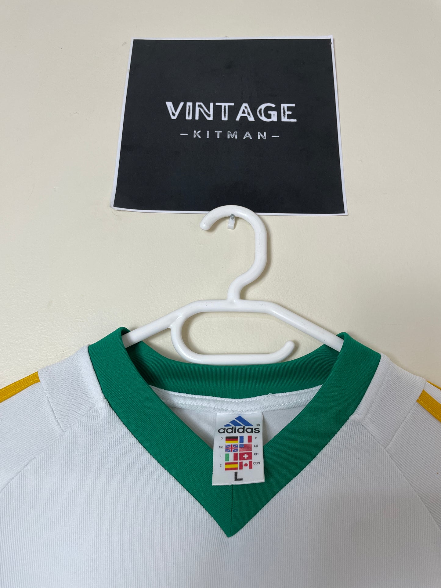 2002 Bafana Bafana Away Retro Jersey *Original* Large & Small 10/10
