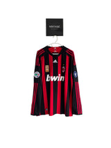 AC Milan 2008/09 Home Long Sleeve Jersey
