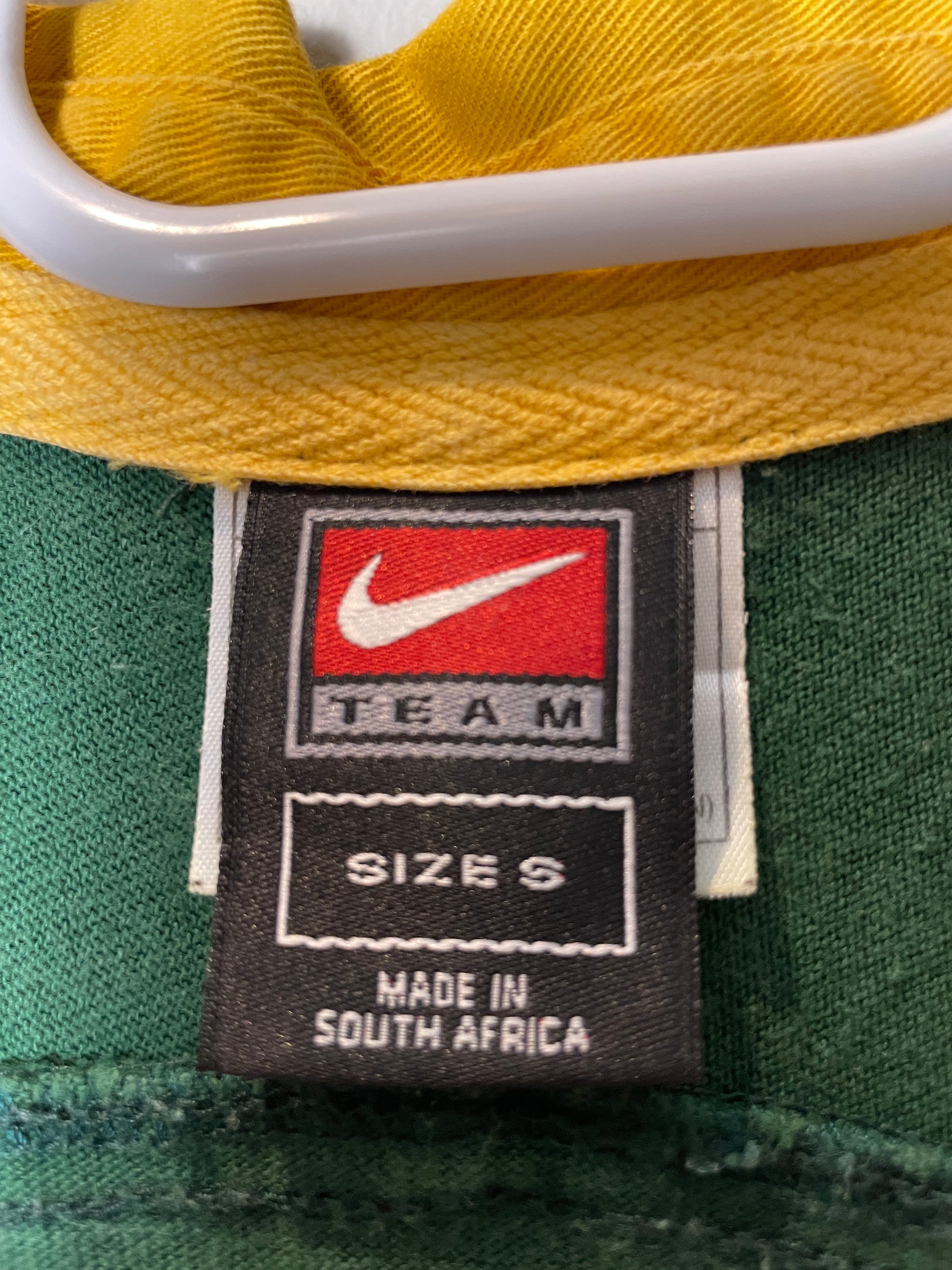 2002 Springboks Home Nike Retro Long Sleeve Rugby Jersey *Original* S 10/10
