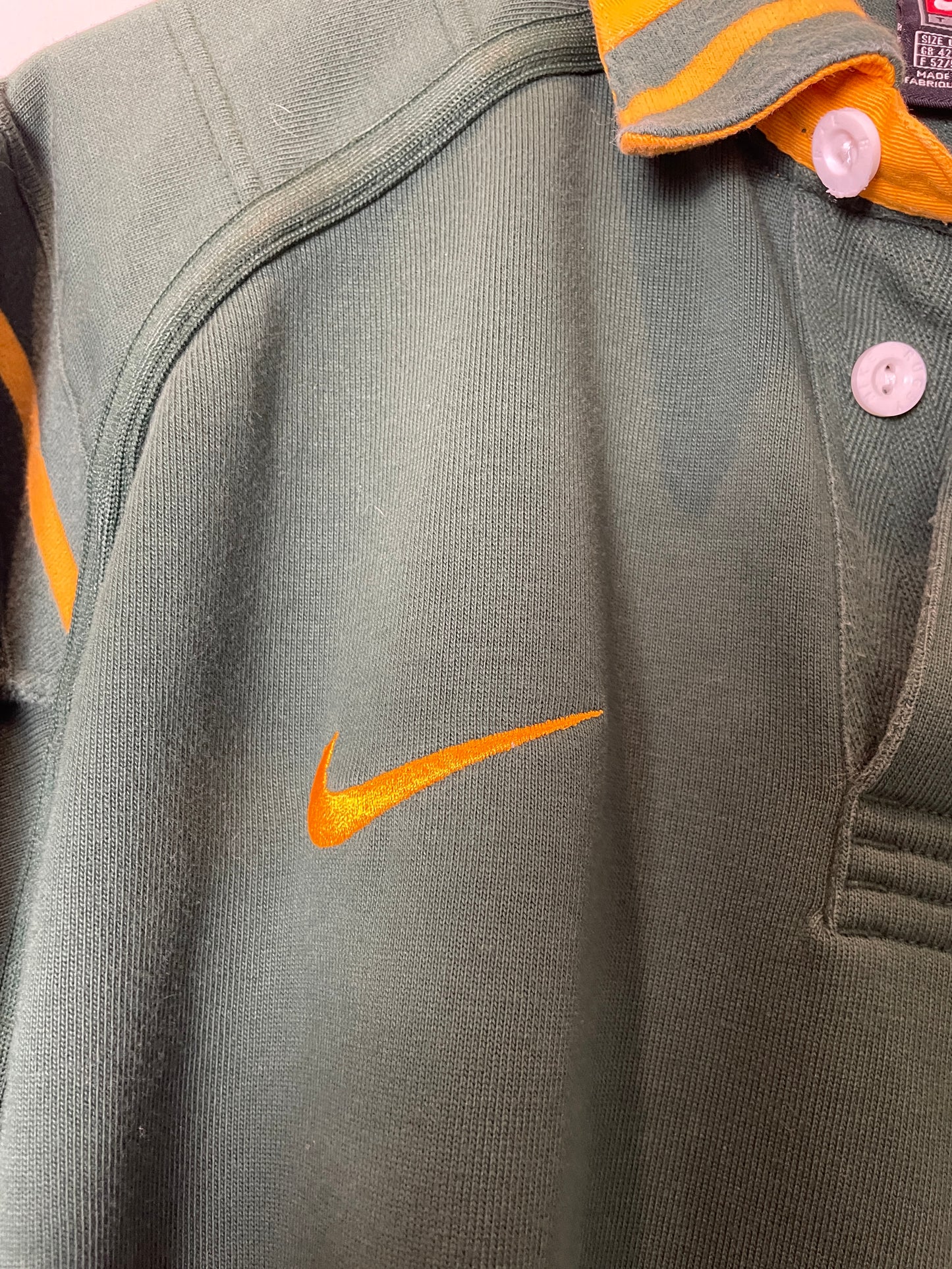 1999 Springboks Home Nike Retro Long Sleeve Rugby Jersey *Original* L 10/10