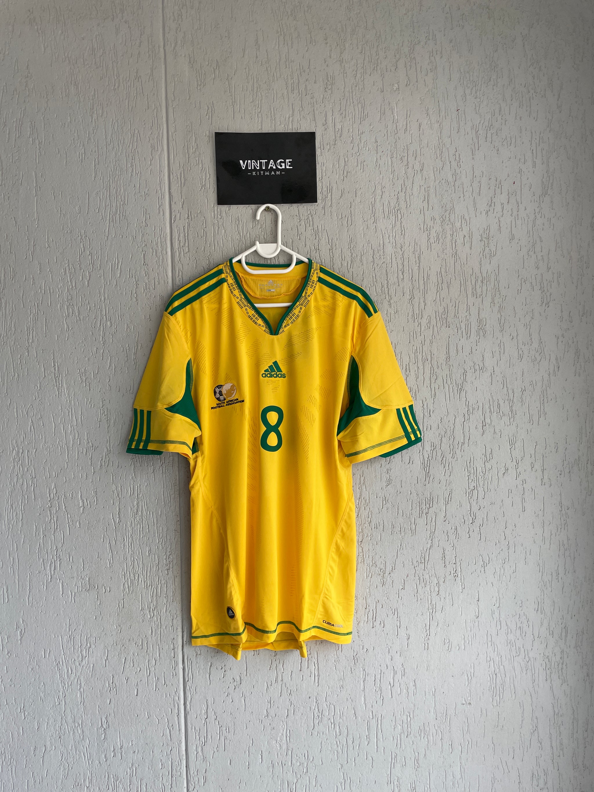 2010 Bafana Bafana Home #8 TSHABALALA (S, L, XL & XXL)