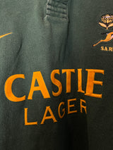 2002 Springboks Home Nike Retro Long Sleeve Rugby Jersey *Original* S 10/10