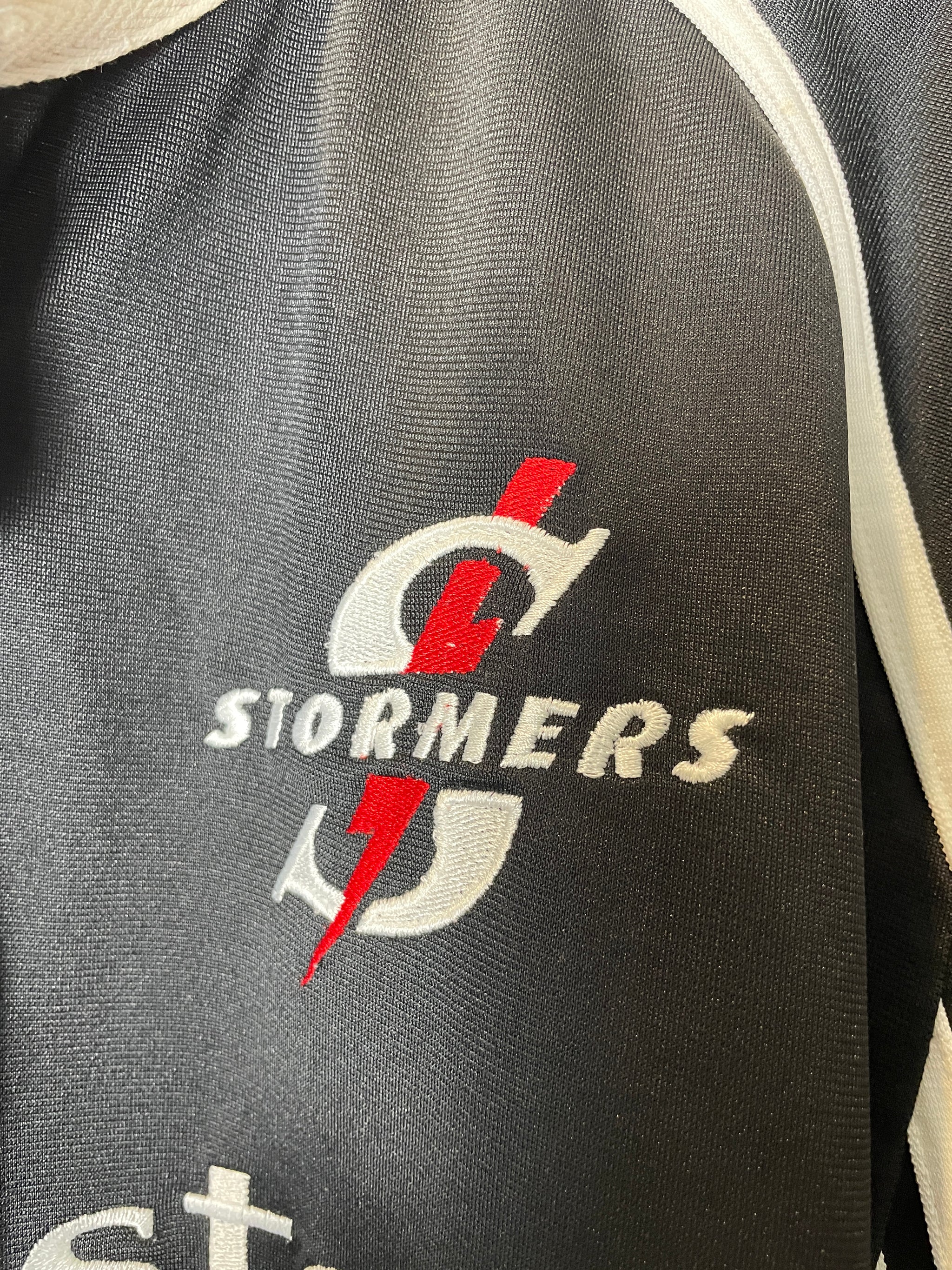 2003/04 Stormers Home Adidas Retro Rugby Jersey *Original* XL 8/10