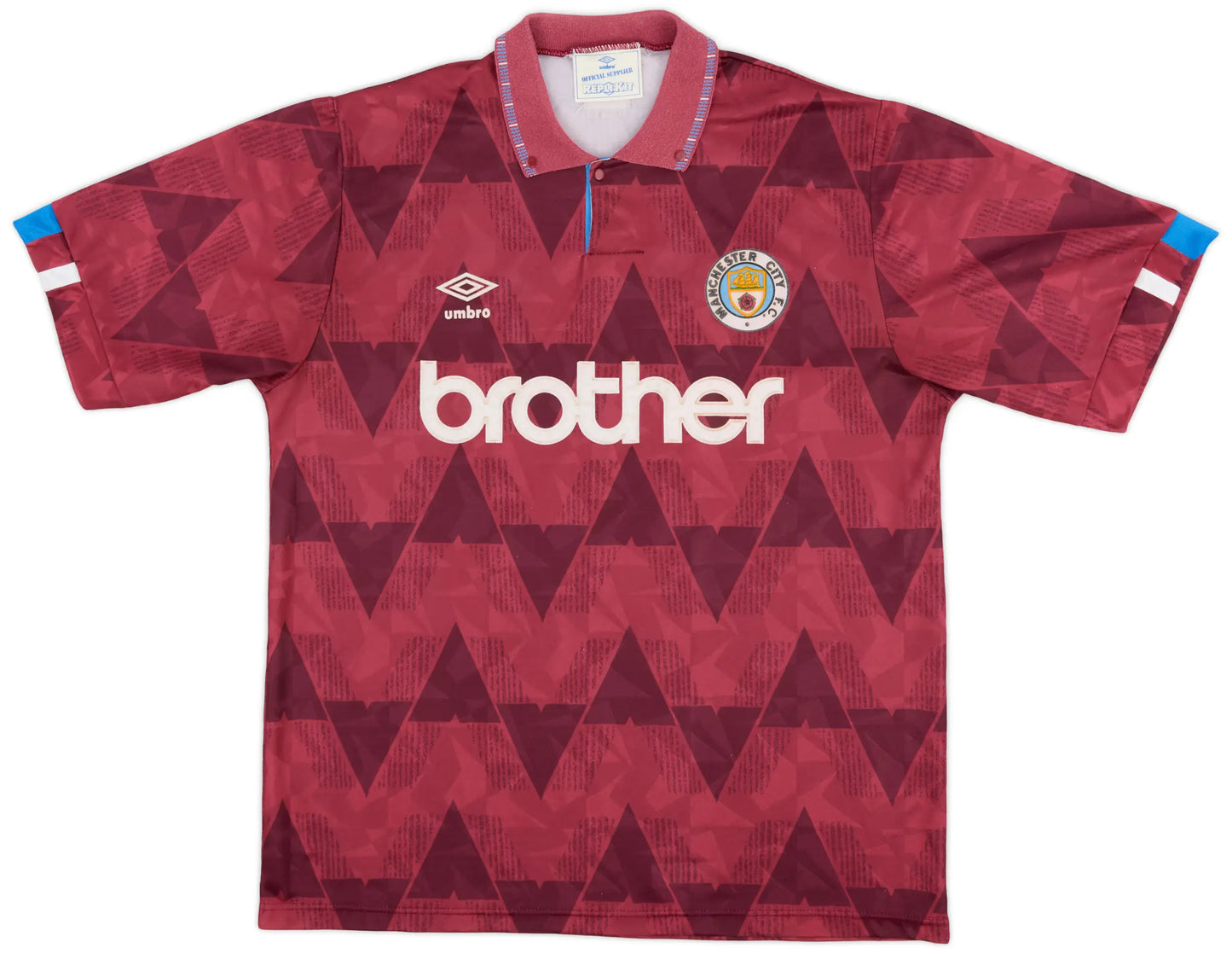 Manchester City 1990/92 Away Jersey