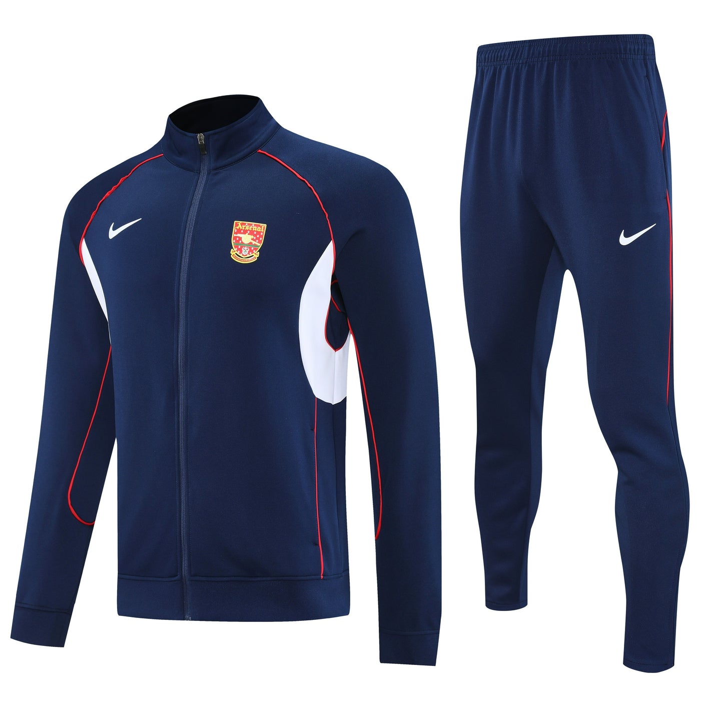 Arsenal 2000s Retro Navy Full-Zip Tracksuit Set