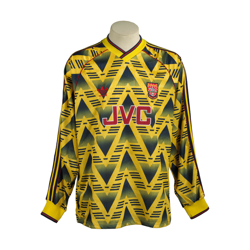 Arsenal 1991/93 Away Long Sleeve Jersey