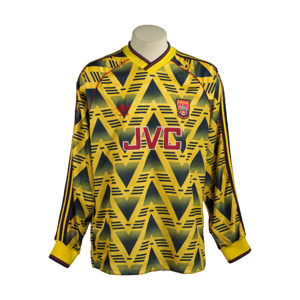 Arsenal 1991/93 Away Long Sleeve Jersey