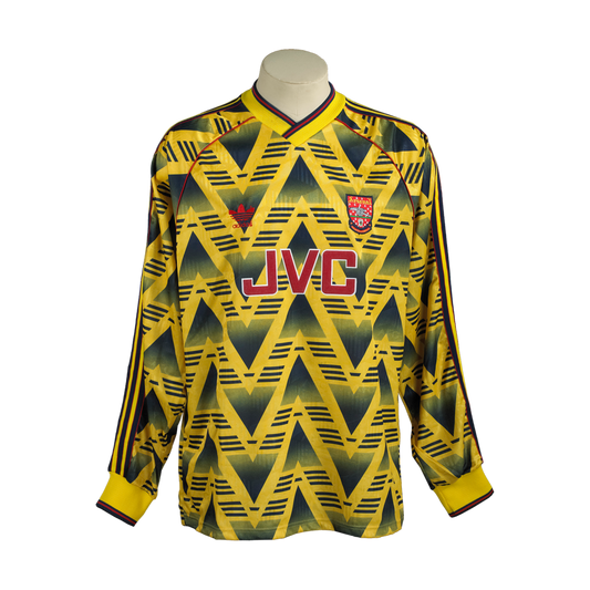 Arsenal 1991/93 Away Long Sleeve Jersey