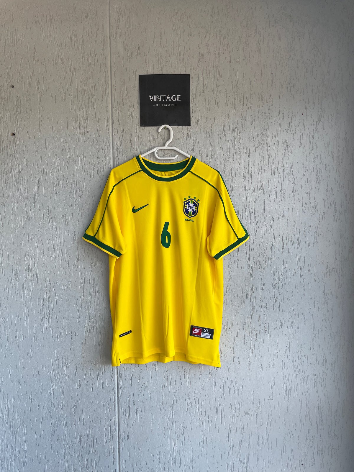 Brazil 1998 Home Jersey